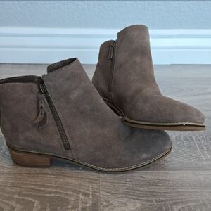 Blondo mushroom suade Ankle boots women's 9.5‎  waterproof